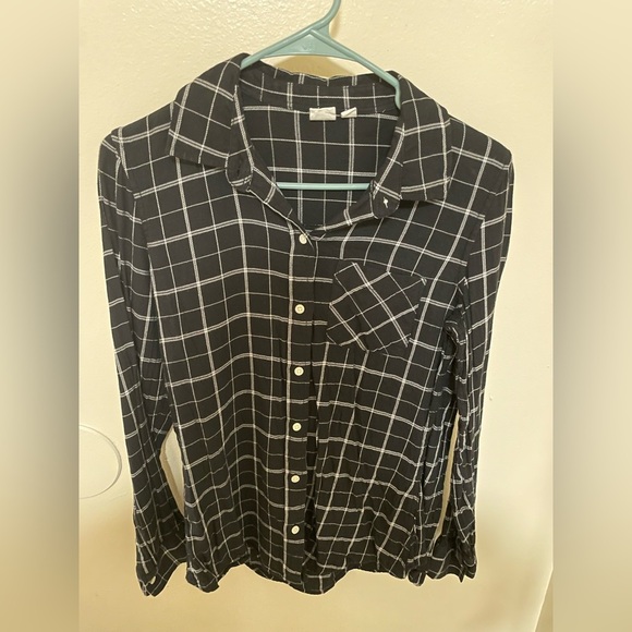 ✨2 For $6 GAP Button Up Flannel Size Small #C1 - Picture 1 of 6